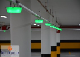 Sinalizador de vaga livre ou ocupada de estacionamento com sensor - Foto 1