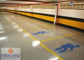 Sinalizador de vaga livre ou ocupada de estacionamento com sensor - Foto 2