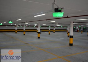 Sinalizador de vaga livre ou ocupada de estacionamento com sensor - Foto 3