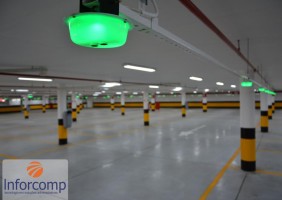 Sinalizador de vaga livre ou ocupada de estacionamento com sensor - Foto 4