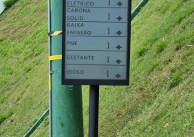 Painel de Vagas Livres para Estacionamento - Foto 2