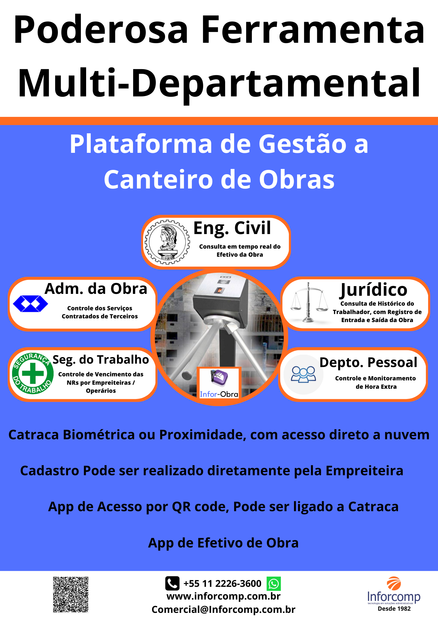 PLATAFORMA DE GESTÃO A CANTEIRO DE OBRAS